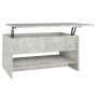 Mesa de centro madera contrachapada gris hormigón 80x50x40 cm von , Couchtisch - Ref: Foro24-809660, Preis: 89,21 €, Rabatt: %