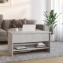 Mesa de centro madera contrachapada gris hormigón 80x50x40 cm von , Couchtisch - Ref: Foro24-809660, Preis: 89,21 €, Rabatt: %