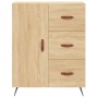 Aparador de madera de ingeniería roble Sonoma 69,5x34x90 cm von , Sideboards - Ref: Foro24-827887, Preis: 66,26 €, Rabatt: %