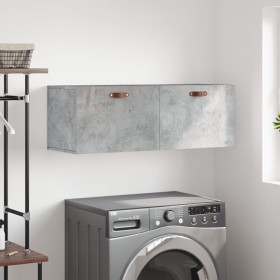 Armario de pared madera ingeniería gris hormigón 100x36,5x35 cm von , Schließfächer und Lagerschränke - Ref: Foro24-830112, P...