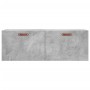 Armario de pared madera ingeniería gris hormigón 100x36,5x35 cm von , Schließfächer und Lagerschränke - Ref: Foro24-830112, P...