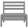 Conjunto de muebles de jardín 3 piezas madera maciza pino gris by , Garden sets - Ref: Foro24-806609, Price: 166,92 €, Discou...