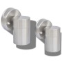 Lámpara de pared exterior 2 uds acero inoxidable descendente by , Outdoor lighting - Ref: Foro24-42418, Price: 36,99 €, Disco...