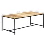 Mesa de comedor madera maciza de mango rugosa 180x90x75 cm von , Küchen- und Esstische - Ref: Foro24-247810, Preis: 289,23 €,...