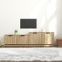 Mueble de TV madera contrachapada roble Sonoma 158,5x36x45 cm von , TV-Möbel - Ref: Foro24-811487, Preis: 96,80 €, Rabatt: %