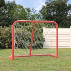 Portería de hockey poliéster rojo y blanco 183x71x122 cm von , Feldhockeytore - Ref: Foro24-93755, Preis: 185,19 €, Rabatt: %
