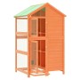 Casita para pájaros madera maciza pino marrón 97x81x152 cm von , Füße und Vogelkäfige - Ref: Foro24-172258, Preis: 246,71 €, ...