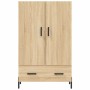 Aparador alto madera de ingeniería roble Sonoma 69,5x31x115 cm by , Sideboards - Ref: Foro24-828247, Price: 102,52 €, Discoun...