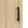 Aparador alto madera de ingeniería roble Sonoma 69,5x31x115 cm by , Sideboards - Ref: Foro24-828247, Price: 102,52 €, Discoun...