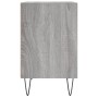 Mesita de noche 2 uds madera ingeniería gris Sonoma 40x30x50 cm by , Nightstands - Ref: Foro24-826793, Price: 54,06 €, Discou...