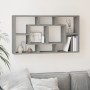 Estantería de pared con 8 compartimentos gris hormigón von , Regale und Regale - Ref: Foro24-342590, Preis: 51,82 €, Rabatt: %