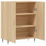 Aparador de madera de ingeniería roble Sonoma 69,5x34x90 cm von , Sideboards - Ref: Foro24-827703, Preis: 74,48 €, Rabatt: %