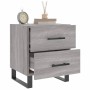Mesitas noche 2 uds madera ingeniería gris Sonoma 40x35x47,5 cm von , Nachttische - Ref: Foro24-827369, Preis: 100,96 €, Raba...