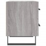 Mesitas noche 2 uds madera ingeniería gris Sonoma 40x35x47,5 cm von , Nachttische - Ref: Foro24-827369, Preis: 100,96 €, Raba...