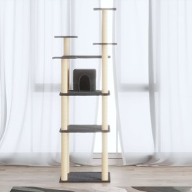 Rascador para gatos con postes de sisal gris oscuro 171 cm von , Katzenmöbel - Ref: Foro24-171487, Preis: 68,44 €, Rabatt: %