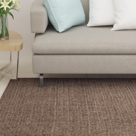 Alfombra de sisal natural marrón 80x350 cm by , Rugs - Ref: Foro24-136345, Price: 116,89 €, Discount: %