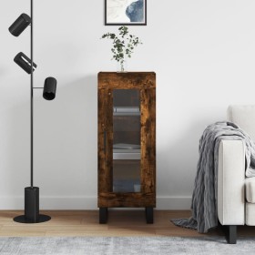 Aparador madera de ingeniería roble ahumado 34,5x34x90 cm von , Sideboards - Ref: Foro24-828825, Preis: 62,71 €, Rabatt: %