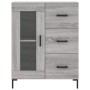 Aparador de madera de ingeniería gris Sonoma 69,5x34x90 cm von , Sideboards - Ref: Foro24-828050, Preis: 78,58 €, Rabatt: %