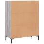 Aparador de madera de ingeniería gris Sonoma 69,5x34x90 cm von , Sideboards - Ref: Foro24-828050, Preis: 78,58 €, Rabatt: %