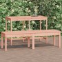 Banco de jardín 2 plazas madera maciza douglas 159,5x44x45 cm by vidaXL, garden benches - Ref: Foro24-824016, Price: 63,28 €,...