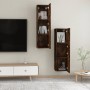 Muebles TV de pared 2 uds color roble ahumado 30,5x30x110 cm von , TV-Möbel - Ref: Foro24-826677, Preis: 83,01 €, Rabatt: %