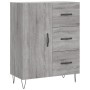 Aparador de madera de ingeniería gris Sonoma 69,5x34x90 cm by , Sideboards - Ref: Foro24-827914, Price: 93,35 €, Discount: %