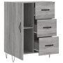 Aparador de madera de ingeniería gris Sonoma 69,5x34x90 cm by , Sideboards - Ref: Foro24-827914, Price: 93,35 €, Discount: %