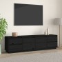 Mueble de TV madera maciza de pino negro 176x37x47,5 cm von , TV-Möbel - Ref: Foro24-814323, Preis: 254,18 €, Rabatt: %
