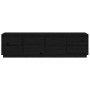 Mueble de TV madera maciza de pino negro 176x37x47,5 cm von , TV-Möbel - Ref: Foro24-814323, Preis: 254,18 €, Rabatt: %