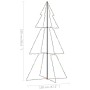 Árbol de Navidad 300 luces LED interior y exterior 120x220 cm von , Weihnachtsbäume - Ref: Foro24-328590, Preis: 70,54 €, Rab...