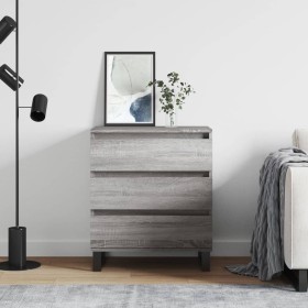 Aparador de madera contrachapada gris Sonoma 60x35x70 cm von , Sideboards - Ref: Foro24-827194, Preis: 75,06 €, Rabatt: %