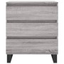 Aparador de madera contrachapada gris Sonoma 60x35x70 cm de , Aparadores - Ref: Foro24-827194, Precio: 74,97 €, Descuento: %
