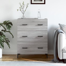 Aparador de madera de ingeniería gris Sonoma 69,5x34x90 cm de , Aparadores - Ref: Foro24-827858, Precio: 105,48 €