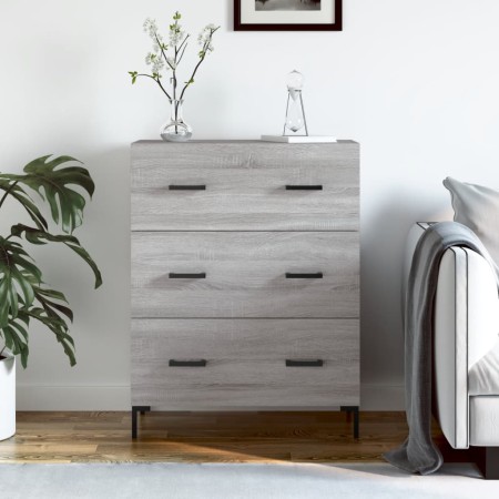 Aparador de madera de ingeniería gris Sonoma 69,5x34x90 cm von , Sideboards - Ref: Foro24-827858, Preis: 105,56 €, Rabatt: %
