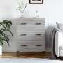 Aparador de madera de ingeniería gris Sonoma 69,5x34x90 cm von , Sideboards - Ref: Foro24-827858, Preis: 105,56 €, Rabatt: %