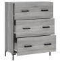 Aparador de madera de ingeniería gris Sonoma 69,5x34x90 cm von , Sideboards - Ref: Foro24-827858, Preis: 105,56 €, Rabatt: %