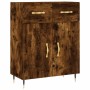 Aparador de madera de ingeniería roble ahumado 69,5x34x90 cm von , Sideboards - Ref: Foro24-827961, Preis: 83,85 €, Rabatt: %