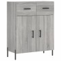 Aparador de madera de ingeniería gris Sonoma 69,5x34x90 cm by , Sideboards - Ref: Foro24-827994, Price: 103,41 €, Discount: %