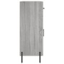Aparador de madera de ingeniería gris Sonoma 69,5x34x90 cm by , Sideboards - Ref: Foro24-827994, Price: 103,41 €, Discount: %