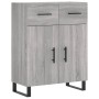 Aparador de madera de ingeniería gris Sonoma 69,5x34x90 cm von , Sideboards - Ref: Foro24-828010, Preis: 119,71 €, Rabatt: %