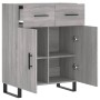Aparador de madera de ingeniería gris Sonoma 69,5x34x90 cm von , Sideboards - Ref: Foro24-828010, Preis: 119,71 €, Rabatt: %
