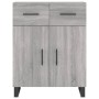 Aparador de madera de ingeniería gris Sonoma 69,5x34x90 cm von , Sideboards - Ref: Foro24-828010, Preis: 119,71 €, Rabatt: %