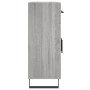 Aparador de madera de ingeniería gris Sonoma 69,5x34x90 cm von , Sideboards - Ref: Foro24-828010, Preis: 119,71 €, Rabatt: %