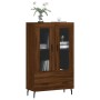 Aparador alto madera de ingeniería roble marrón 69,5x31x115 cm von , Sideboards - Ref: Foro24-828323, Preis: 98,13 €, Rabatt: %