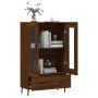 Aparador alto madera de ingeniería roble marrón 69,5x31x115 cm von , Sideboards - Ref: Foro24-828323, Preis: 98,13 €, Rabatt: %