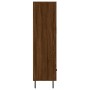 Aparador alto madera de ingeniería roble marrón 69,5x31x115 cm von , Sideboards - Ref: Foro24-828323, Preis: 98,13 €, Rabatt: %