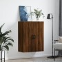 Armario de pared marrón roble 69,5x34x90 cm de , Aparadores - Ref: Foro24-828427, Precio: 74,83 €, Descuento: %