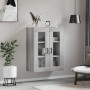 Armario de pared gris Sonoma 69,5x34x90 cm de , Aparadores - Ref: Foro24-828490, Precio: 100,47 €, Descuento: %