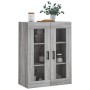Armario de pared gris Sonoma 69,5x34x90 cm de , Aparadores - Ref: Foro24-828490, Precio: 100,47 €, Descuento: %