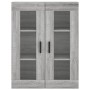 Armario de pared gris Sonoma 69,5x34x90 cm de , Aparadores - Ref: Foro24-828490, Precio: 100,47 €, Descuento: %